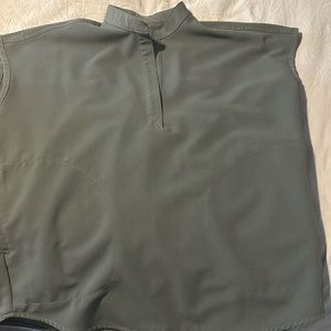 Figs Scrub Top - Rafaela Top XS bonsai color